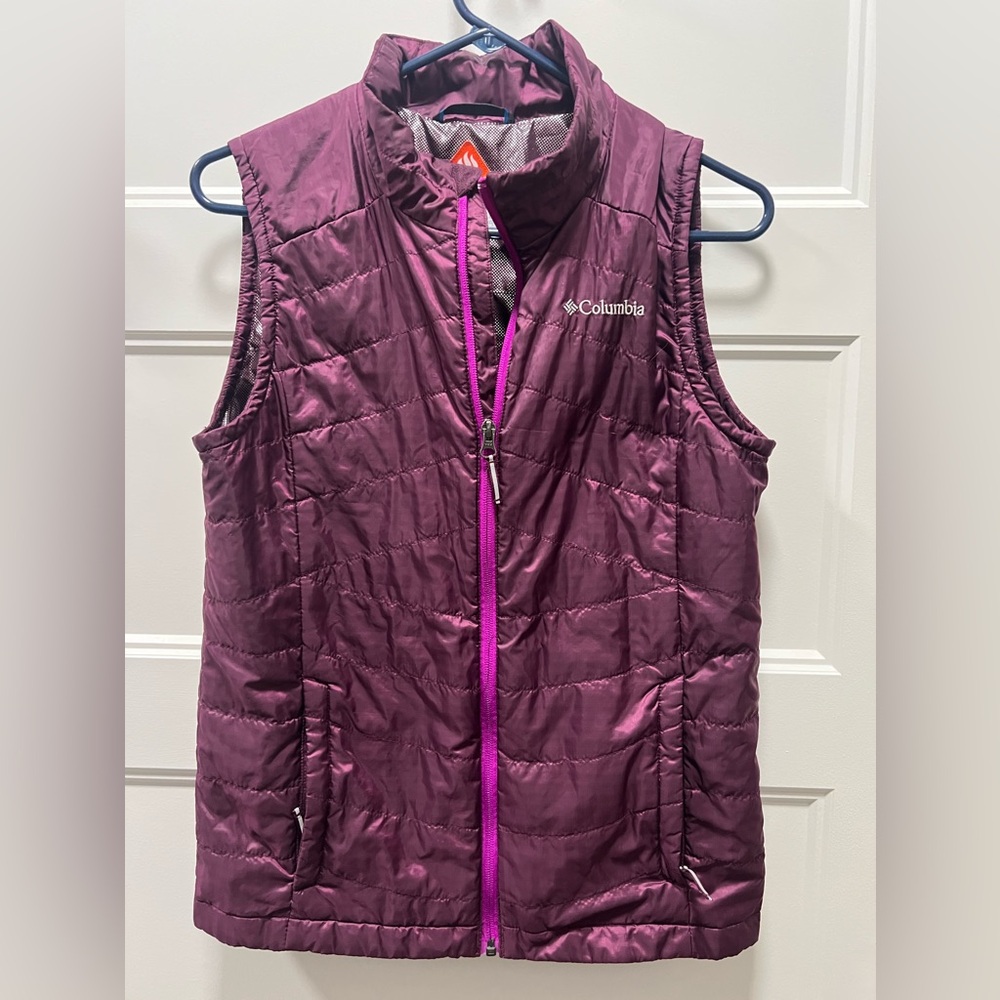 Columbia Omni Heat puffer vest.